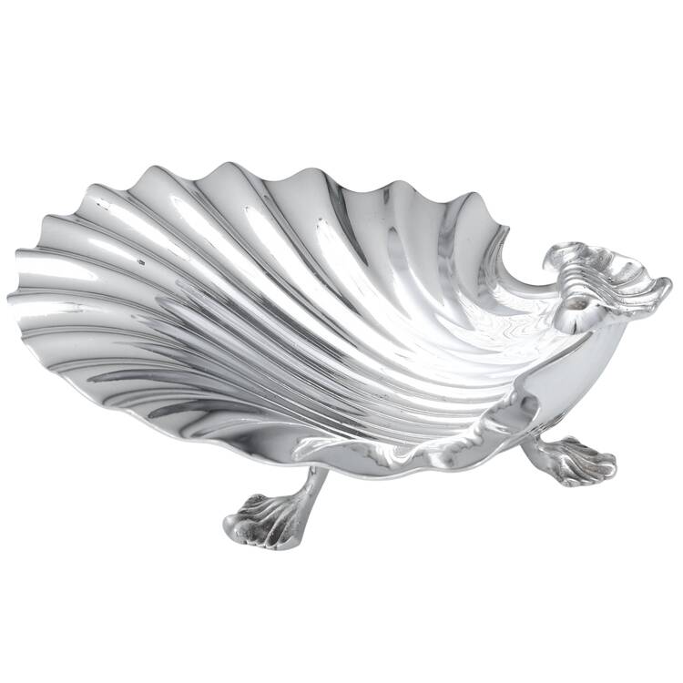 Silverplate Hollowware 5" Shell Shape Bon Bon