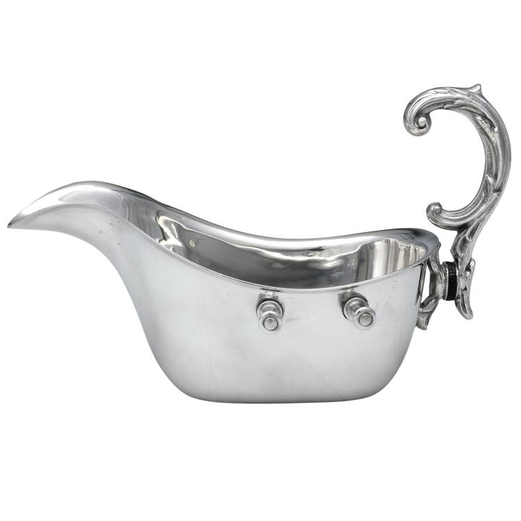 Silverplate Hollowware Swinging Gravy Boat-No Stand