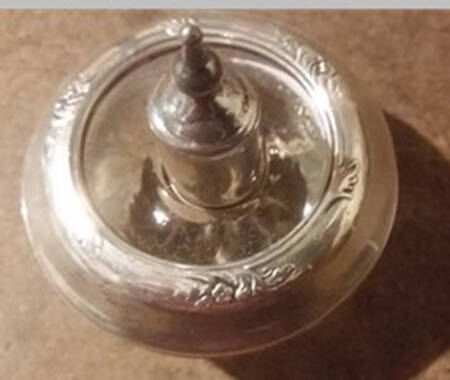 Rose of Sharon (Sterling, 1954, Hollowwaree) Table Lighter