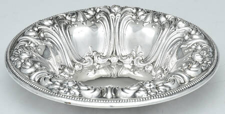 Athene-Crescendo (Sterling, Hollowware) 5" Bon Bon Bowl
