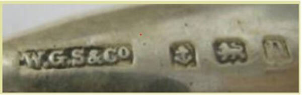 W G Sother &amp; Co by Flatware Backstamps