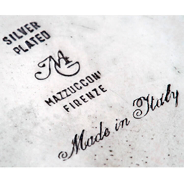 Mazzucconi Firenze by Flatware Backstamps