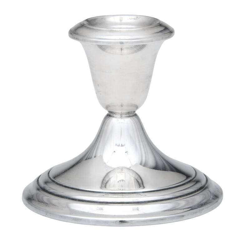 Colonial (Silverplate, Hollowware) 3" Console Candleholder