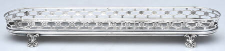 Sterling Hollowware Cracker Tray