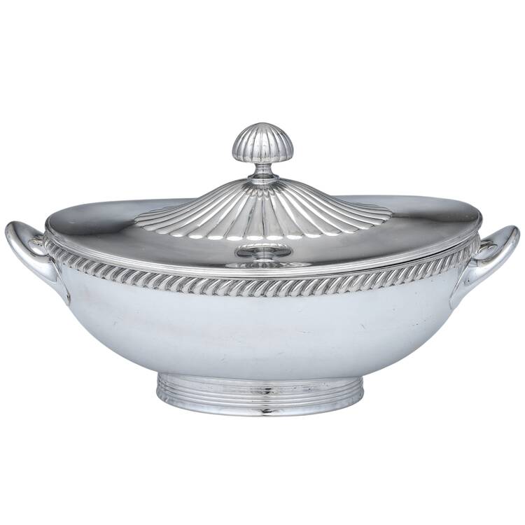 Silverplate Hollowware Tureen & Lid