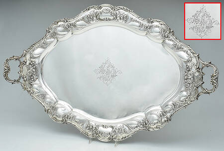 Chantilly-Grand (Sterling Hollowware) 25" Waiter Tray