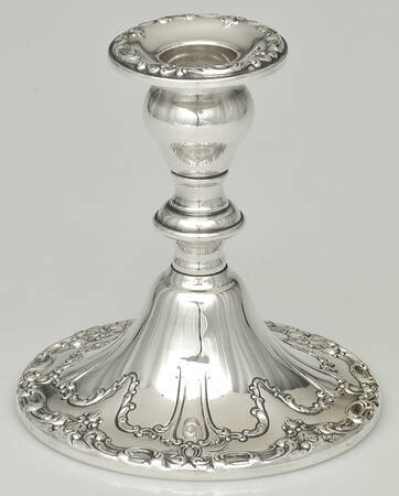 Chantilly-Duchess (Sterling Hollowware) Weighted Console Candleholder