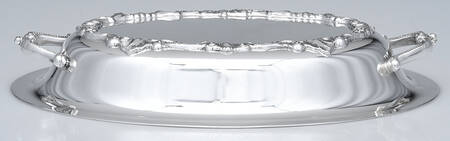 Strasbourg Court (Silverplate, Hollowware) Lid for Double Oval Vegetable