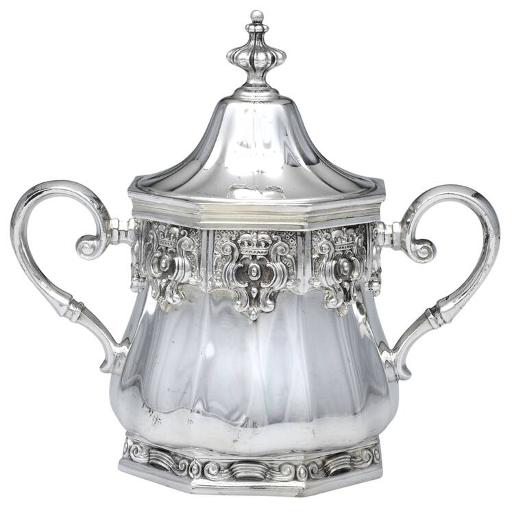 Hispana (Silverplate, Hollowware) Sugar Bowl No Lid