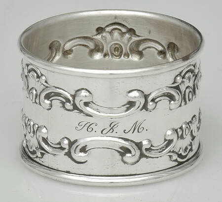 Strasbourg (Sterling, Hollowware, Older) Round Napkin Ring