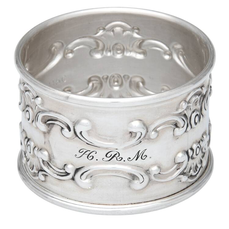 Strasbourg (Sterling, Hollowware, Older) Round Napkin Ring