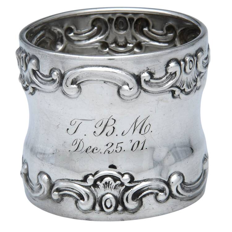 Strasbourg (Sterling, Hollowware, Older) Round Napkin Ring