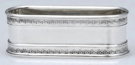 Etruscan (Sterling, Hollowware) Oblong Napkin Ring