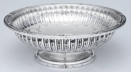 Marie Antoinette (Sterling, Hollowware) 10" Pedestal Fruit Bowl