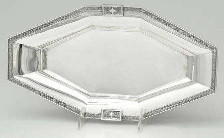 Lansdowne (Sterling, 1917, Hollowware) 12" Bread Tray