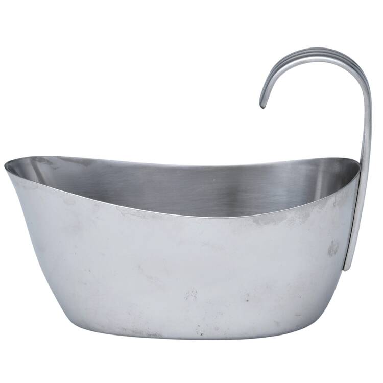 Thebe (Stainless, Hollowware) Gravy Boat No Underplate