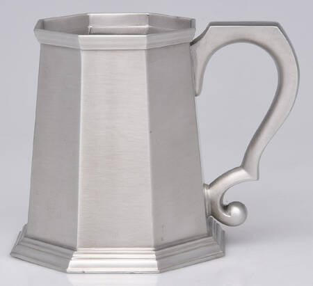 Octette (Pewter, Hollowware) Tankard