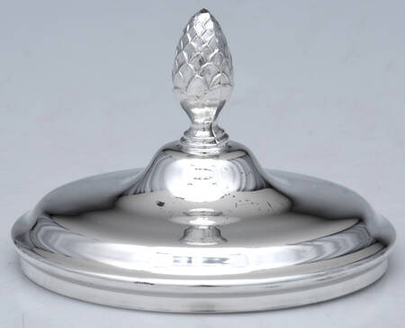 YB401 (Silverplate, Hollowware) Lid for Sugar Bowl