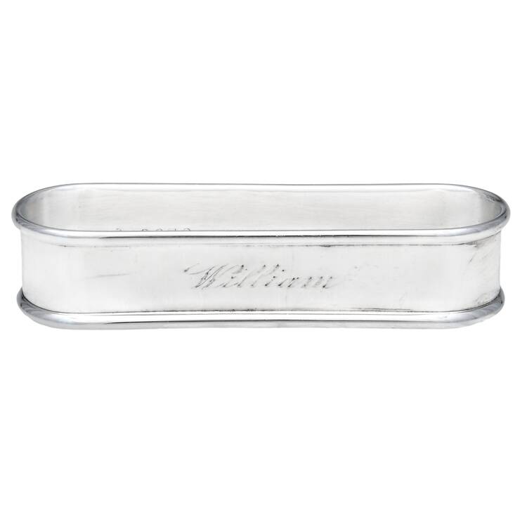 6290 (Sterling, Hollowware) Oblong Napkin Ring
