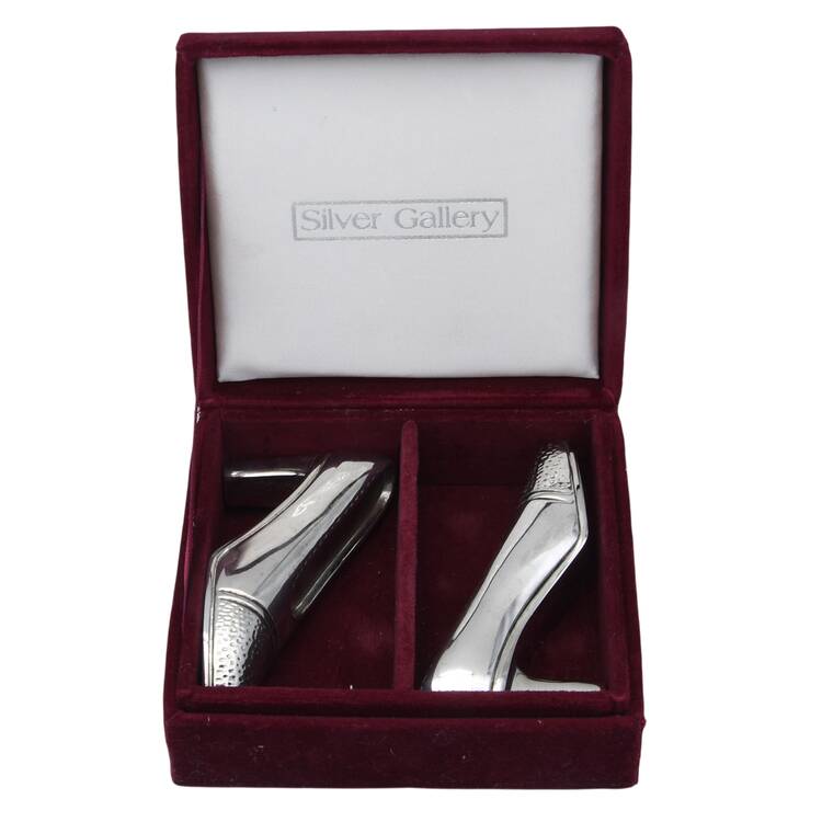 Silverplate Hollowware Salt & Pepper Set