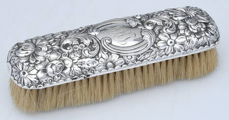 Repousse Chased (Sterilng, Hollowware) Clothes Brush