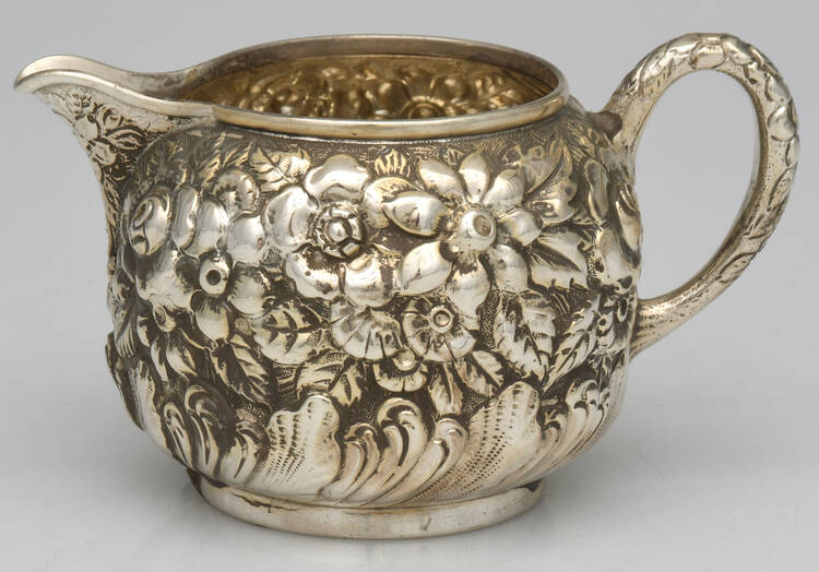 Repousse Chased (Sterilng, Hollowware) Mini Creamer