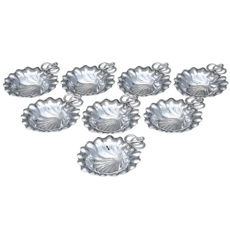 5B (Sterling, Hollowware) Nut Dish (Set of 8)