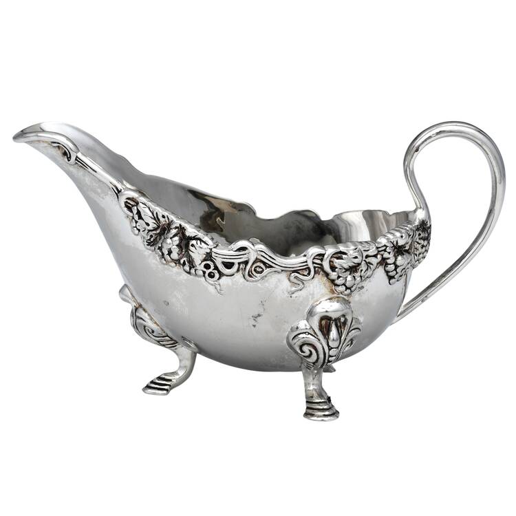Grape (Silverplate, Hollowware) Gravy Boat
