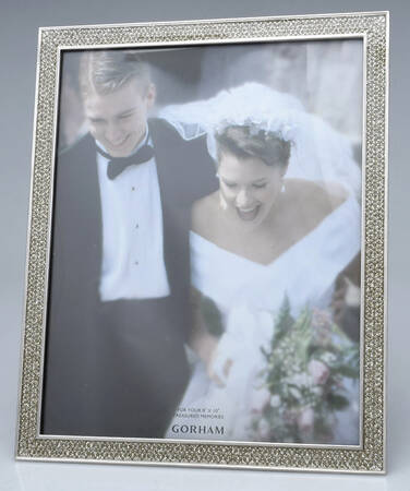 Razzle Dazzle (Silverplate, Hollowware) Frame-Holds 8" X 10" Picture