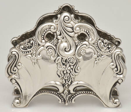 Baroque (Silverplate, Hollowware) Napkin Holder