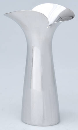 Bloom (Stainless, Hollowware) 6" Vase by Georg Jensen (Denmark)