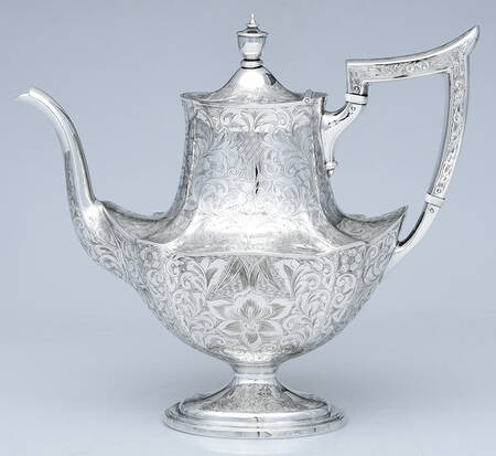 Plymouth-Engraved (Sterling, Hollowware) by Gorham Silver