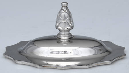 GOI39 (Silverplate, Hollowware) Lid for Jewelry Box