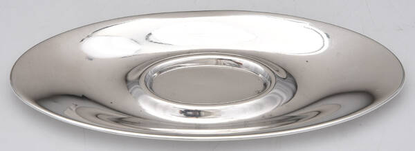 A1000 (Sterling, Hollowware) Miniature Sauce Boat Underplate