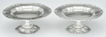 979 (Sterling, Hollowware) Tazza - Set of 2