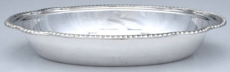 Y523 (Silverplate, Hollowware) Double Vegetable Bowl-No Lid
