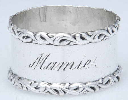 5652 (Sterling, Hollowware) Napkin Ring