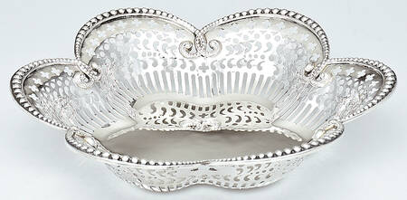 1048 (Sterling, Hollowware) 10" Sterling Bon Bon Bowl
