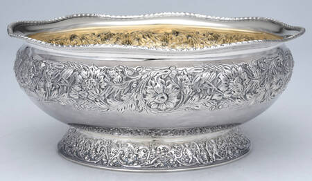 2810 (Sterling, Hollowware) 9" Round Footed Centerpiece