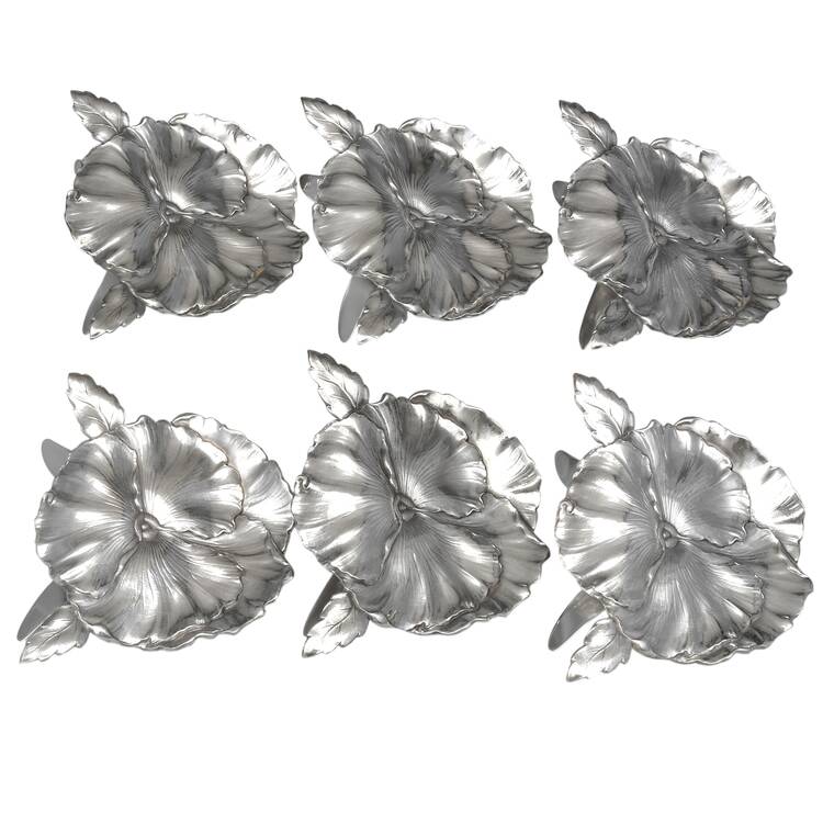 A9411 (Sterling, Hollowware) Plate Rest - Set of 6