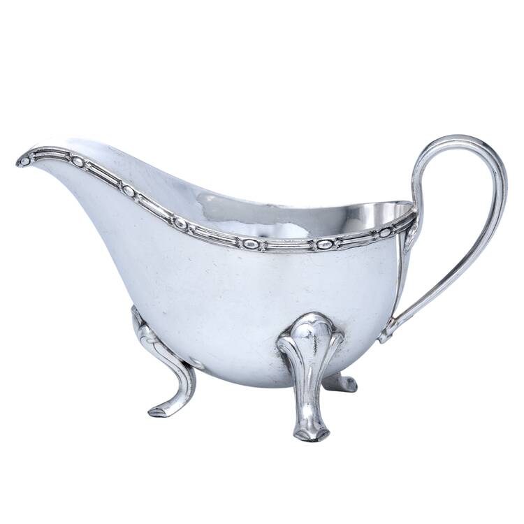 H224 (Silverplate, Hollowware) Footed Sauce Boat