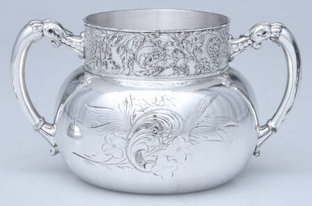 2014 (Silverplate, Hollowware) Sugar Bowl No Lid