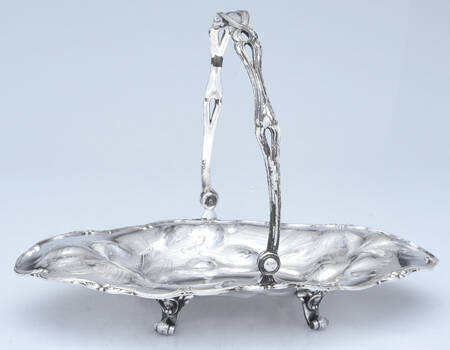 2245 (Silverplate, Hollowware) Handled Bread Basket