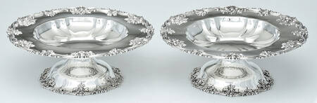 112 (Sterling, Hollowware) Tazza - Set of 2