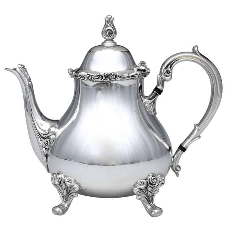 American Rose (Silverplate, Holloware) Teapot