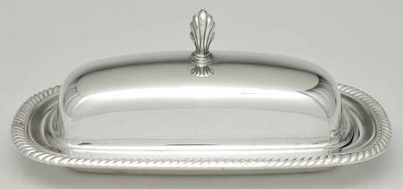 Castleton (Silverplate, Hollowware) 1/4 Pound Covered Butter