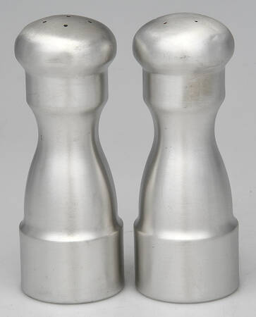 Pewter Hollowware Salt and Pepper Set