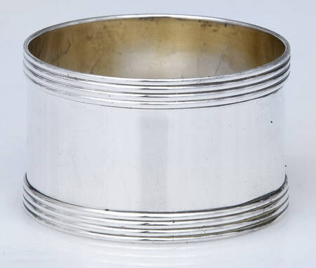 Sterling Hollowware Round Napkin Ring