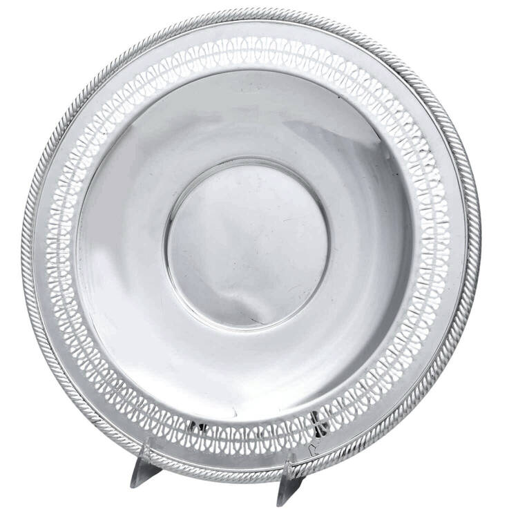 Silverplate Hollowware 12" Sandwich Plate