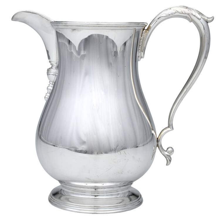 Silverplate Hollowware Silverplate Water Pitcher